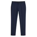 Tailored Polyester Trousers – Navy | Fontiless