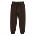 Premium Fleece Jogger Trousers – Dark Brown | Fontiless