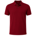 Premium Piqué Cotton Polo Shirt – Cherry Red | Fontiless