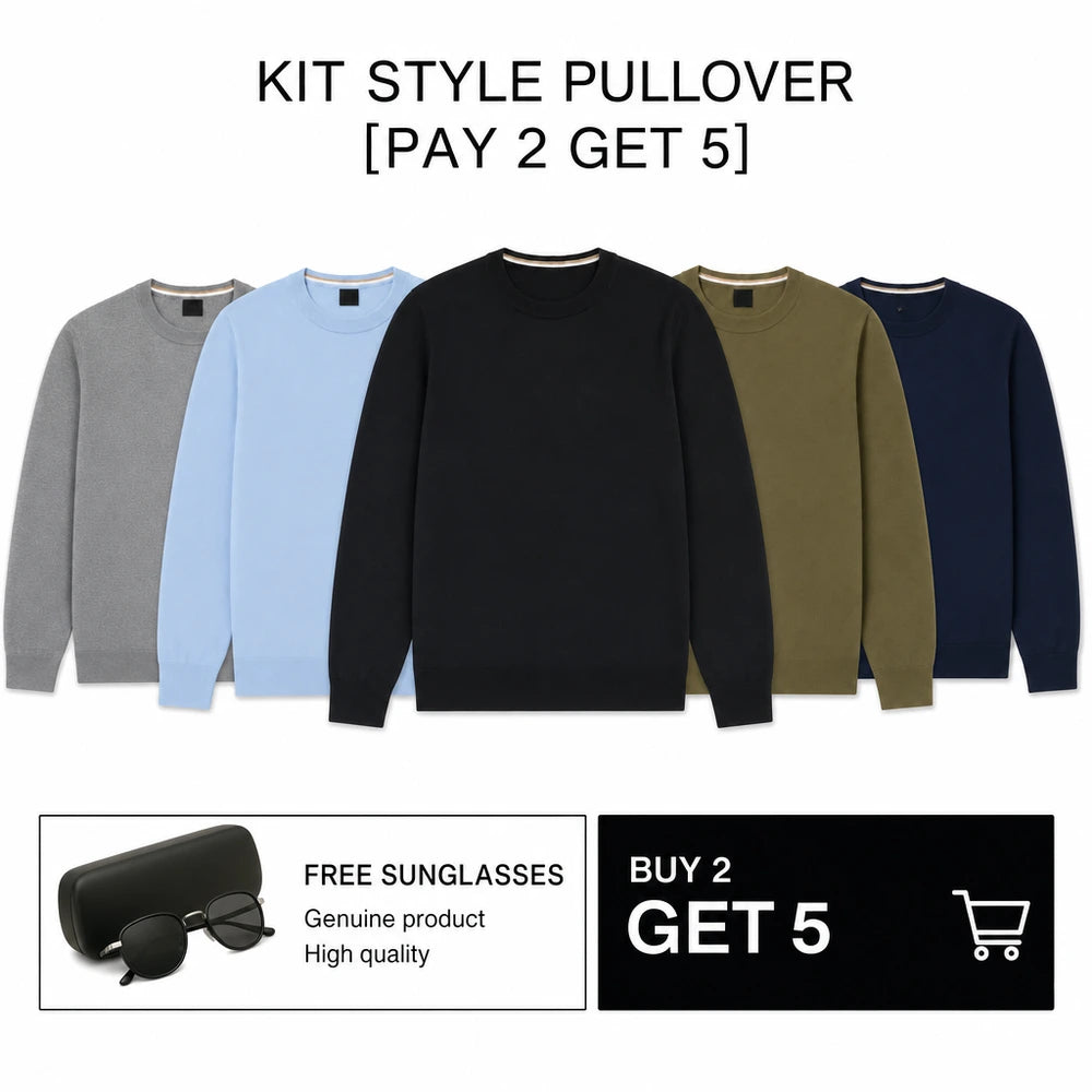 KIT STYLE PULLOVER PAY 2 GET 5